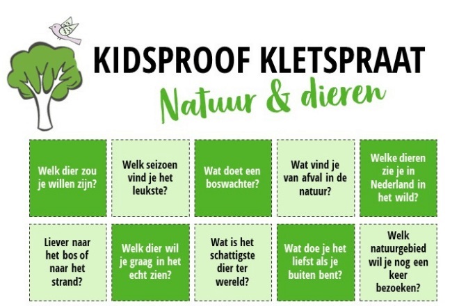Kidsproof Kletspraat Natuur & dieren