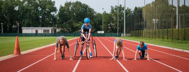 Samen sporten dankzij Stichting het Gehandicapte Kind