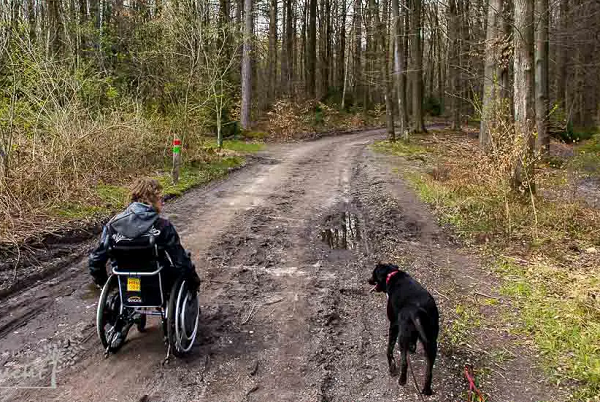 Rolstoelpad in Zuid-Limburg