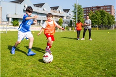 Voetbal, hockey of honkbal<br>